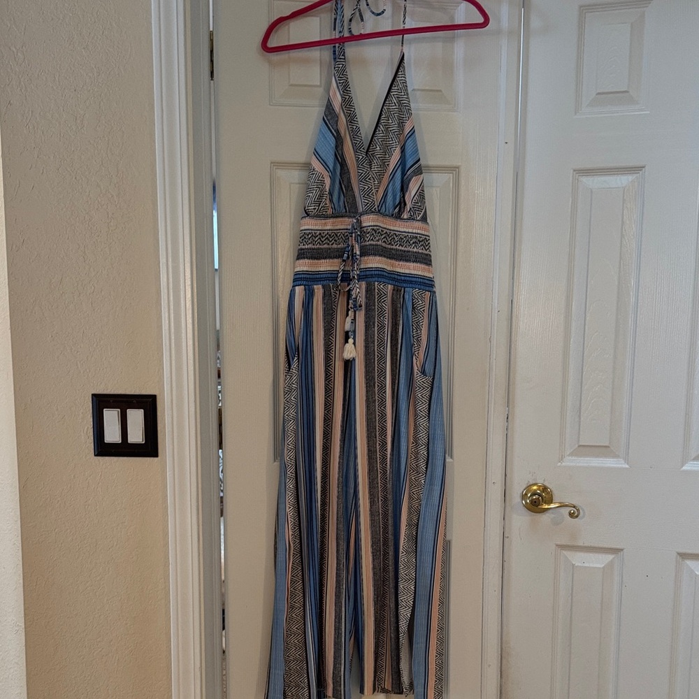VENUS Multicolor Striped Jumpsuit